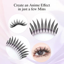 NAGARAKU Extensiones de pestañas Premade Spire Lash