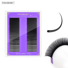 Pestañas individuales NAGARAKU Clásicas Mix — 54 líneas