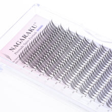 NAGARAKU Extensiones de pestañas Premade Spire Lash