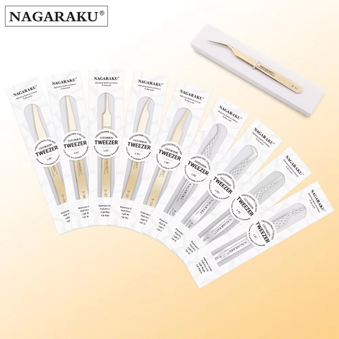 NAGARAKU Pinzas profesionales serie M / ST / NH / D