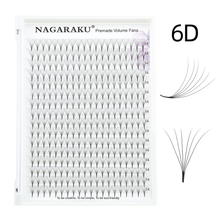 NAGARAKU Pointy Base Pre armadas 320 Abanicos