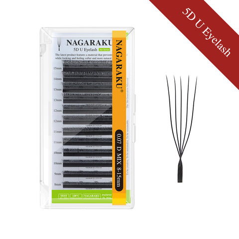 NAGARAKU 5D U Shaped Eyelash Extensions