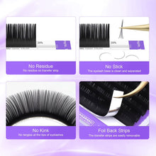 Extensiones de pestañas individuales clásicas NAGARAKU