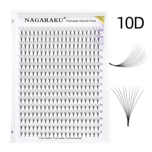 NAGARAKU Pointy Base Pre armadas 320 Abanicos