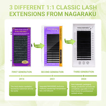 NAGARAKU Luxury Collected — Pestañas individuales clásicas