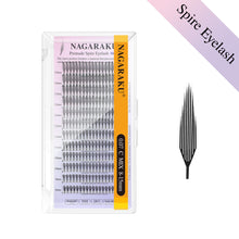NAGARAKU Extensiones de pestañas Premade Spire Lash