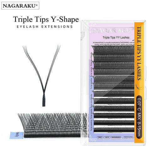 NAGARAKU Triple Tips Y-shaped